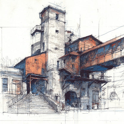 DIGITAL DOWNLOAD FILE- Anatomy of Buildings