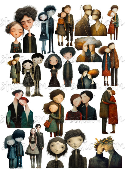 DIGITAL DOWNLOAD FILE- Hearts and Hiccups