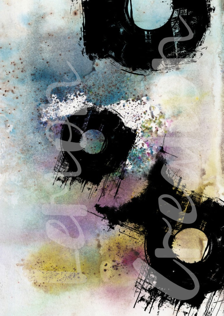 DIGITAL DOWNLOAD FILE- Original Handmade Background  Bundle #1
