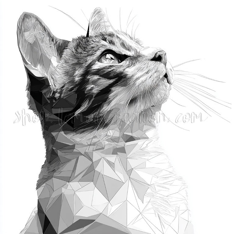 DIGITAL DOWNLOAD FILE- Geometric Animals
