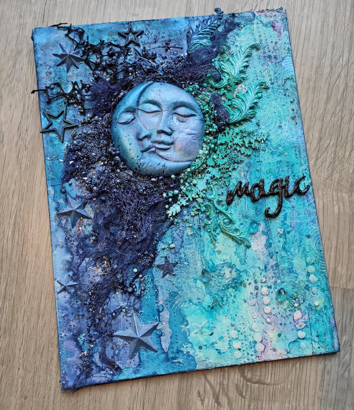 Magic Moon & Sun Canvas
